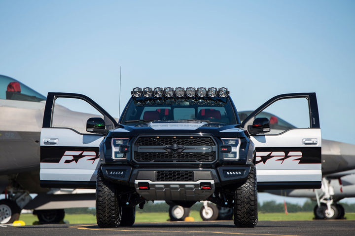 KC HiLiTES 57 in Pro6 Gravity LED Light Bar System for Ford F-150 Raptor (2015-2020)
