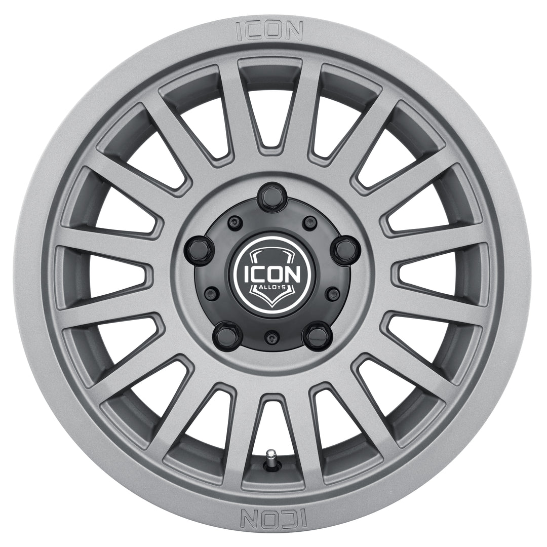 ICON Alloys Recon SLX, Charcoal, 18 x 9 / 6 x 135, 6mm Offset, 5.25" BS