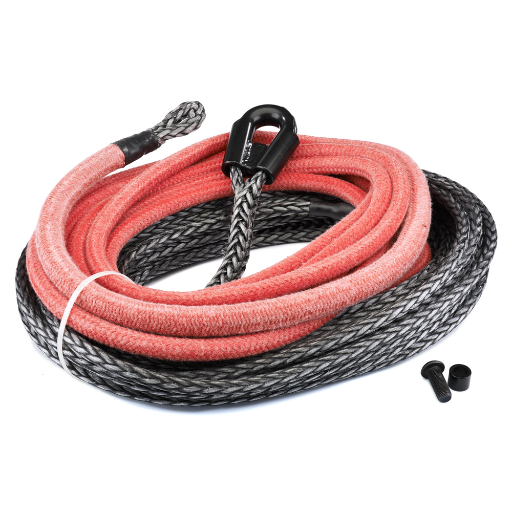 Warn Spydura Pro Synthetic Rope 7/16 inch x 100 ft with Loop Ends