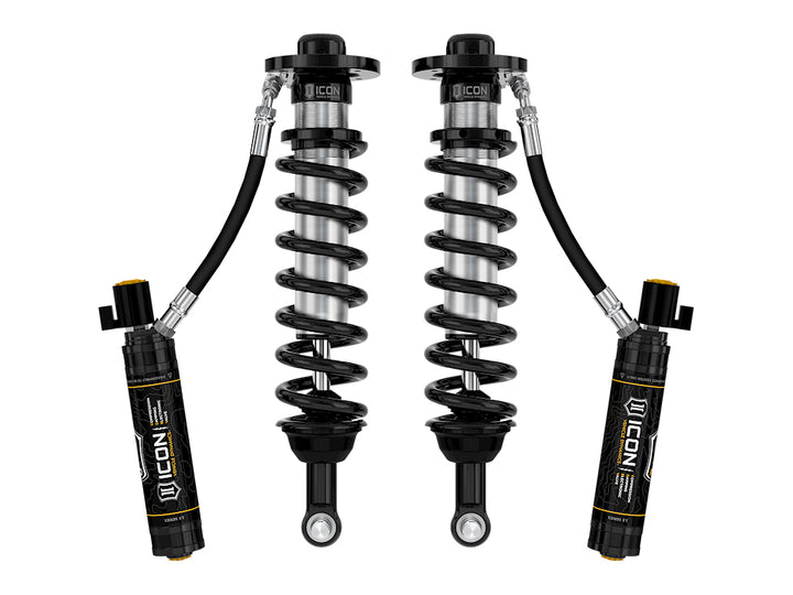 ICON Vehicle Dynamics 2022-2023 Ford F-150 Lightning Lowered 0-2 inch 2.5 VS Remote Reservoir CDEV Coilover Kit, Front
