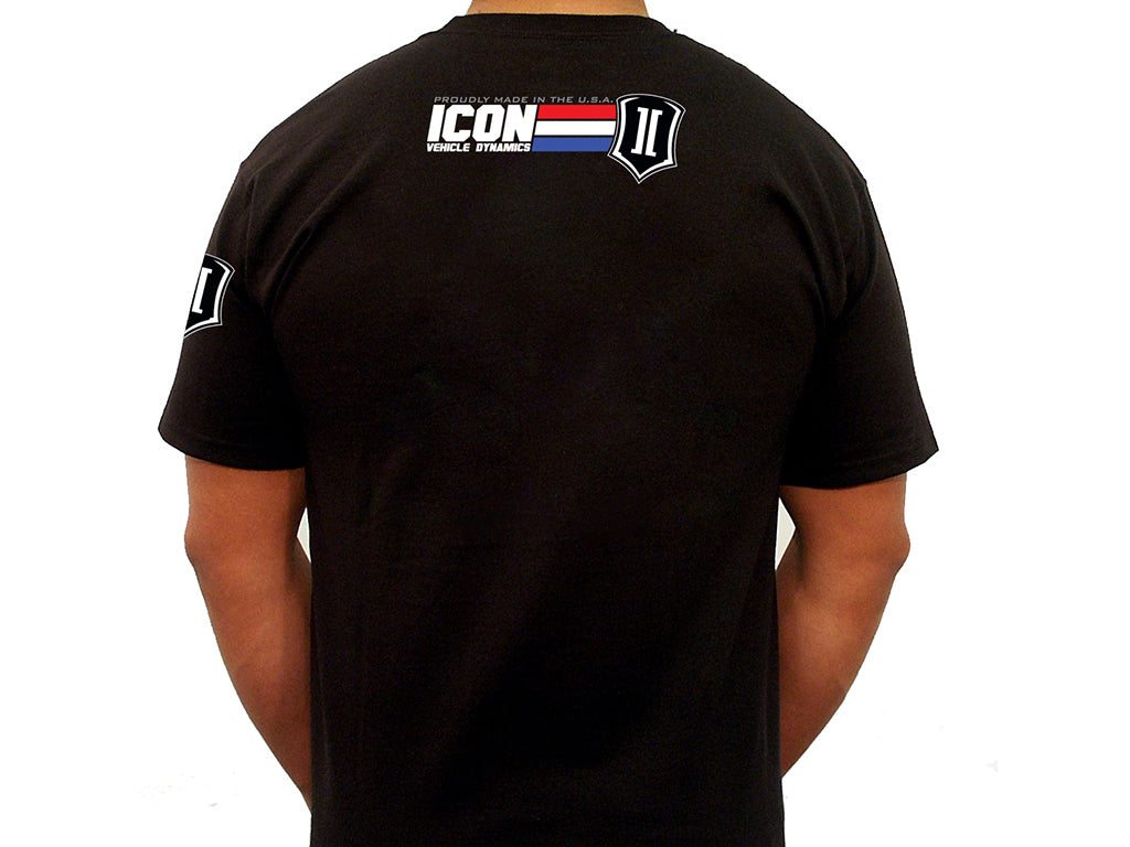 ICON GI-Logo Tee – Black, XXL