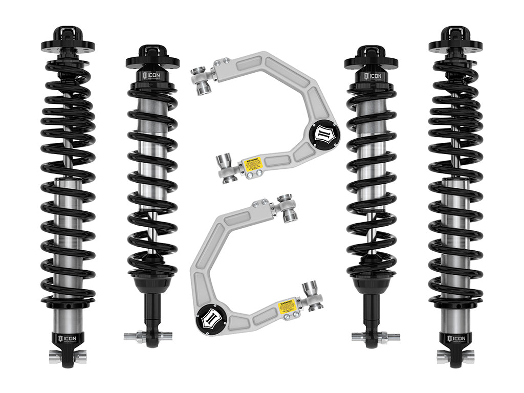 ICON 2021-2026 Ford Bronco, Sasquatch, 2-3" Lift, Stage 3 Suspension System, Billet, Heavy Rate Rear Springs