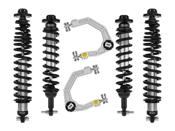 ICON 2021-2026 Ford Bronco, Sasquatch, 2-3" Lift, Stage 3 Suspension System, Billet, Heavy Rate Rear Springs