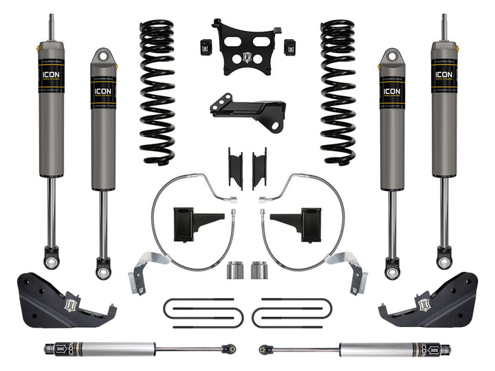 ICON 2023-2026 Ford F-250/F-350 Super Duty 4WD, Gas, 4.5" Lift, Stage 3 Suspension System
