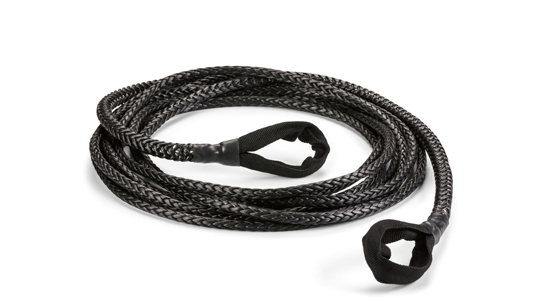 Warn Spydura Synthetic Rope Extension 3/8 inch x 50 ft – Heavy-Duty Winch Rope with Loop Ends