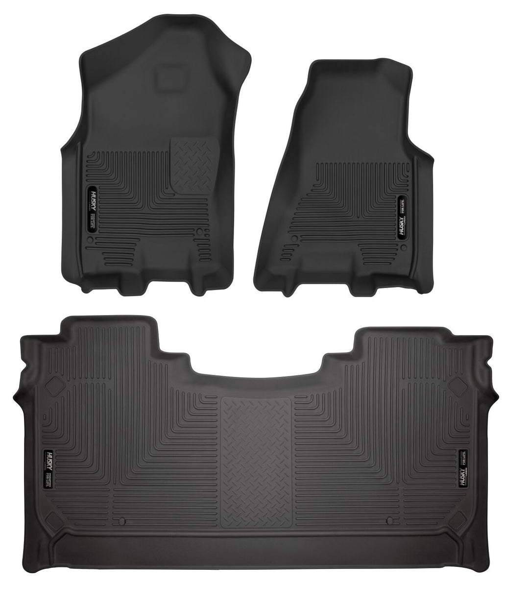 Husky Liners Weatherbeater Front & Second Row Floor Liners for Ram 1500 (2019-2024) - Model 94001