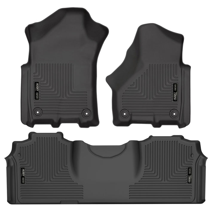 Husky Liners Weatherbeater Front & Second Seat Floor Liners for Ram 2500 & 3500 (2019-2023)