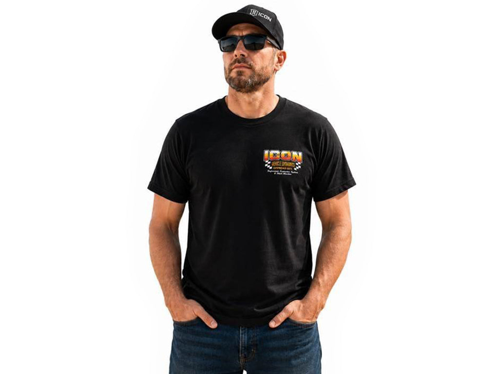 ICON Winners Logo T-Shirt, Black, Small