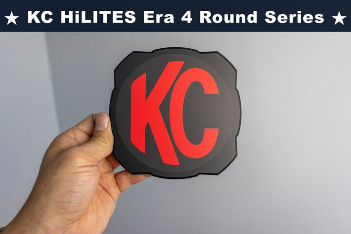 KC HiLITES Era 4 ROUND Series Light Cover Overlays - Universal