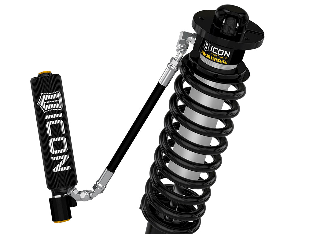 ICON Vehicle Dynamics 95003 Front 3.0 Series Coilover Kit for 2021-2026 Ford F-150 Raptor with 1-3 inch Lift and Remote Reservoir
