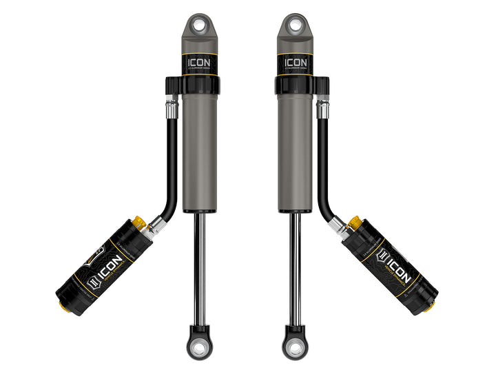 ICON 1997-2023 Nissan Patrol Y61, 2" Lift, Rear, V.S. 2.5 Aluminum Series Shock Absorbers, Remote Reservoir w/ CDCV, Pair