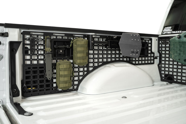 2021+ Ford F-150 & Raptor Bed Side Molle Panels - Driver Full Set