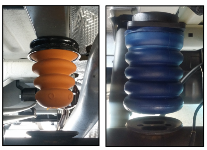 Van Compass Sumo Spring Rear Bump Stops, 1500Lb Spring Rate, Ford Transit, Pair
