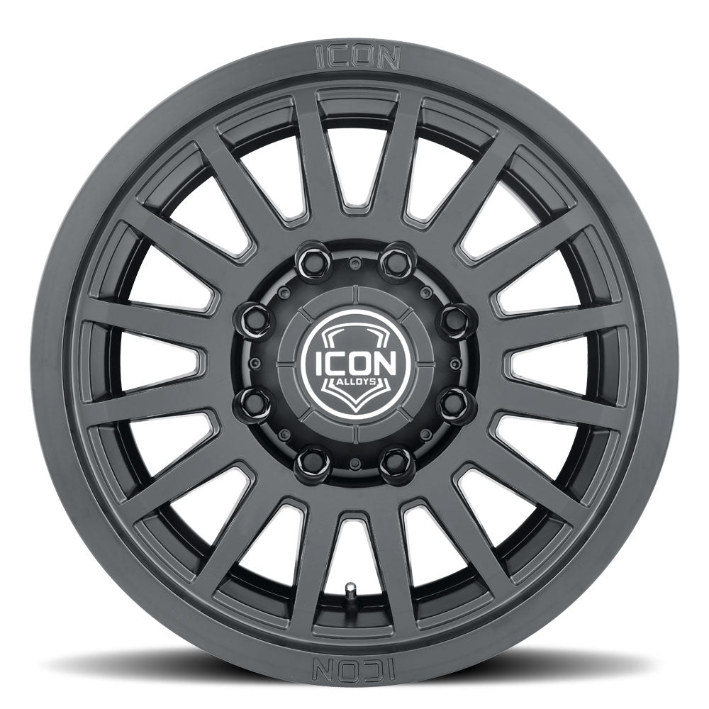 ICON Alloys Recon SLX, Satin Black, 18 x 9 / 8 x 170, 6mm Offset, 5.25" Backspace