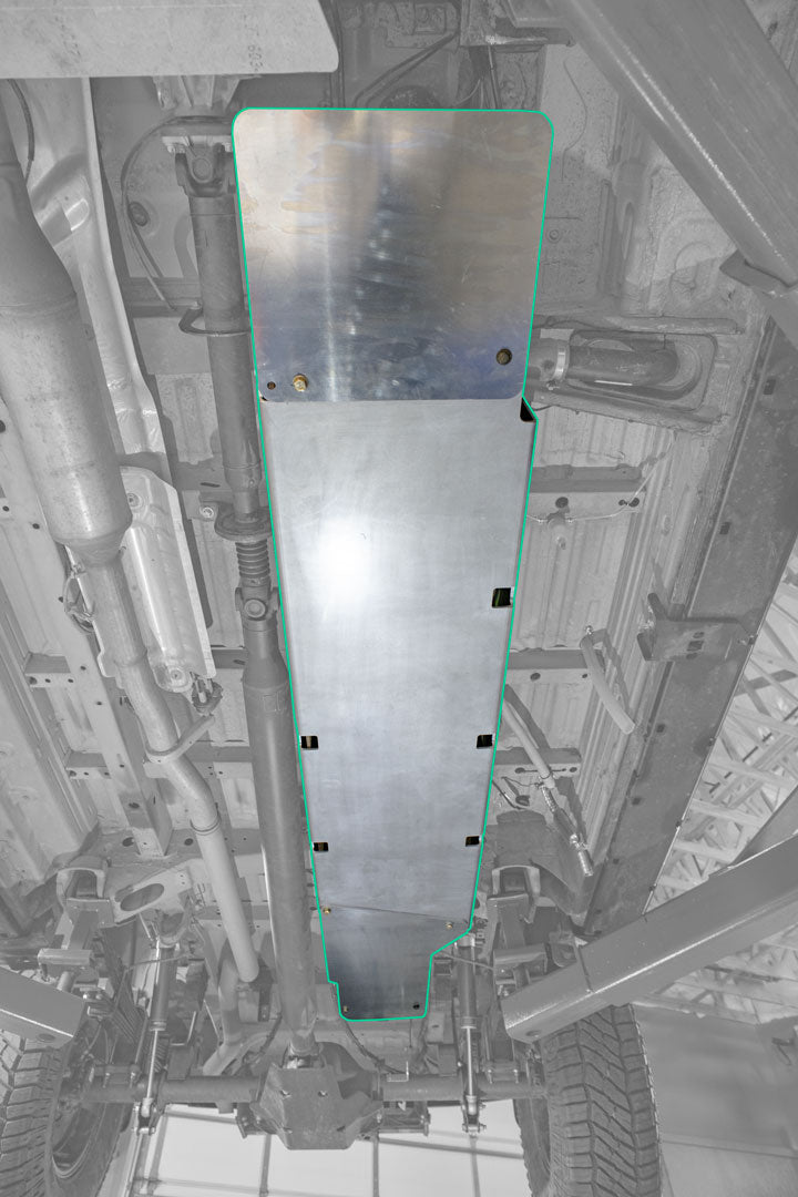 Van Compass Fule Tank Skid Plate, Oe Or S&B 40 Gallon, Sprinter (2019-2024)