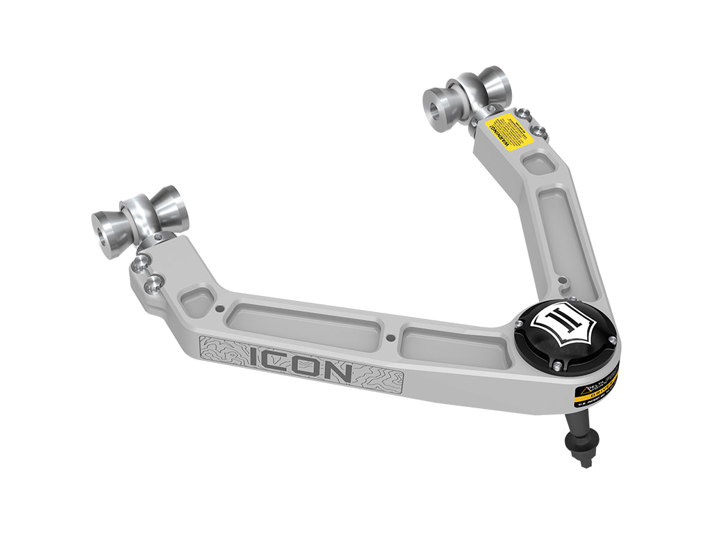 ICON 2023-2026 GMC Canyon/Chevrolet Colorado Trail Boss & ZR2, Billet Upper Control Arms, w/ Delta Joint PRO