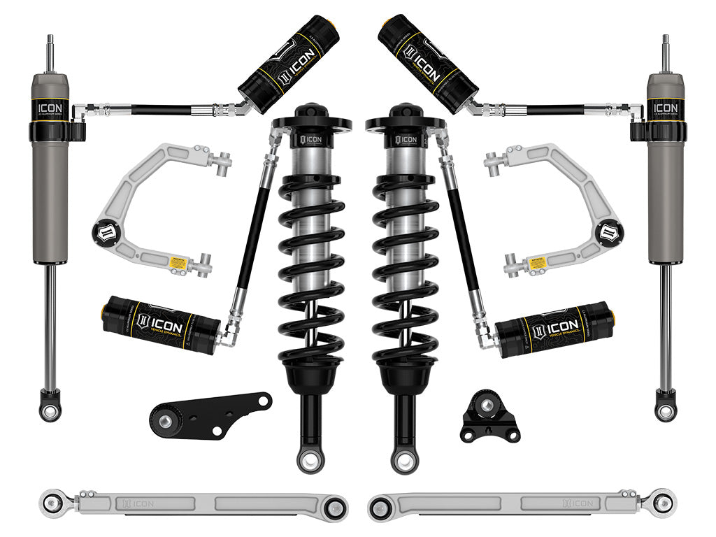 ICON 2024-2026 Toyota Tacoma 1.25-3" Lift, Stage 7 Suspension System, Billet