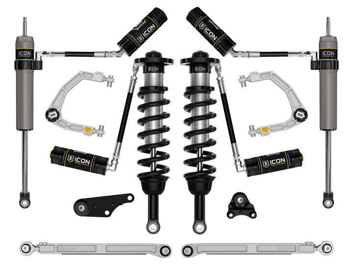 ICON 2024-2026 Toyota Tacoma 1.25-3" Lift, Stage 7 Suspension System, Billet