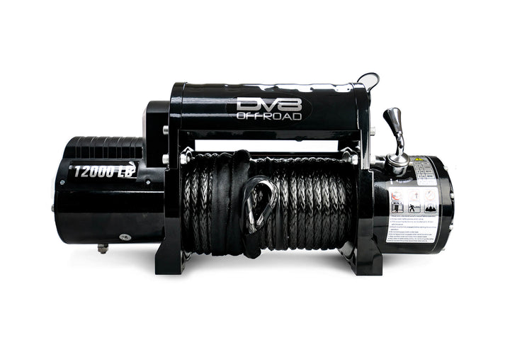 12,000 lbs. Winch , Synthetic Rope
