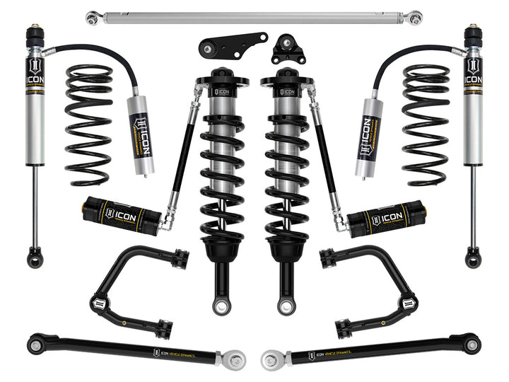 ICON 2024-2026 Toyota Land Cruiser 250 Series, 1.25-3" Lift, Stage 4 Suspension System, Tubular
