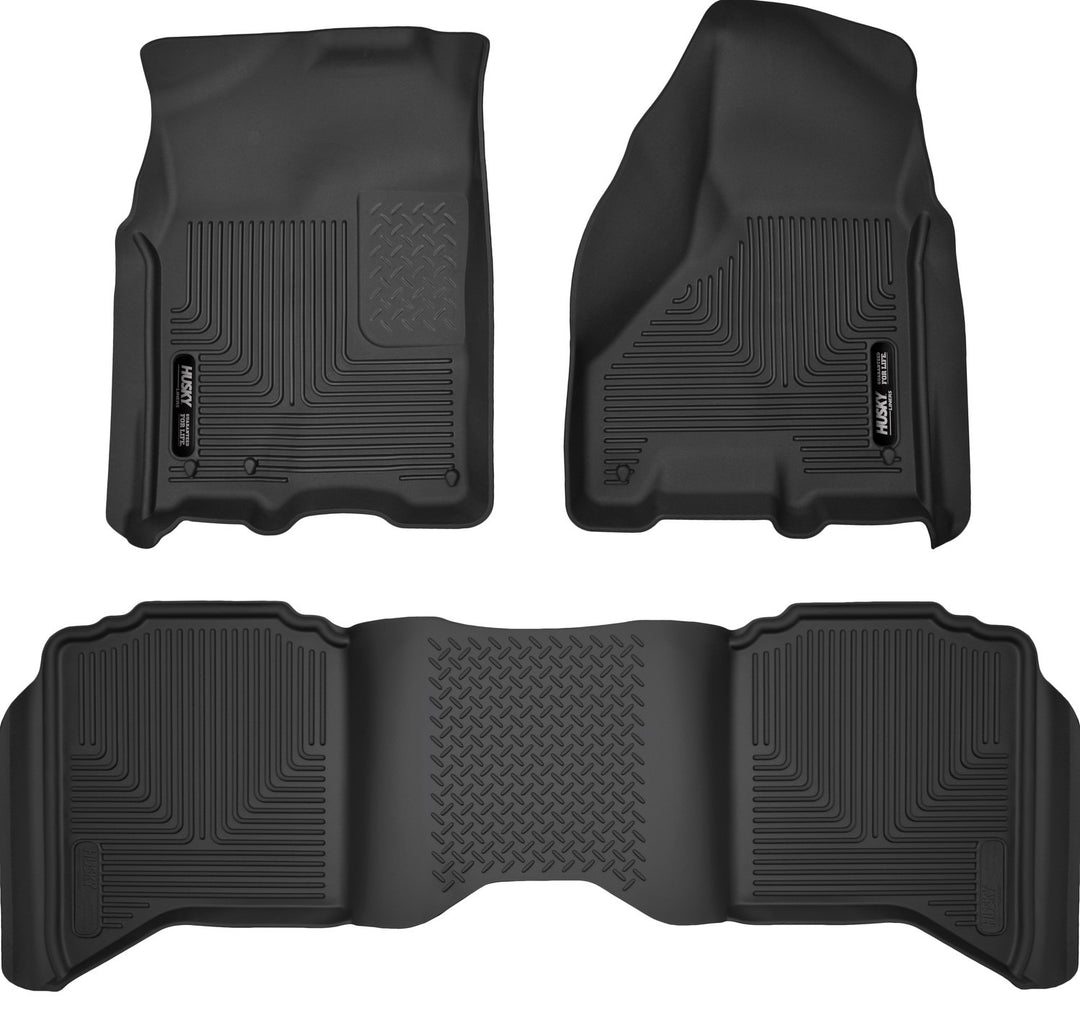Husky Liners Weatherbeater Front & Second Seat Floor Liners for Ram Trucks Part 99001