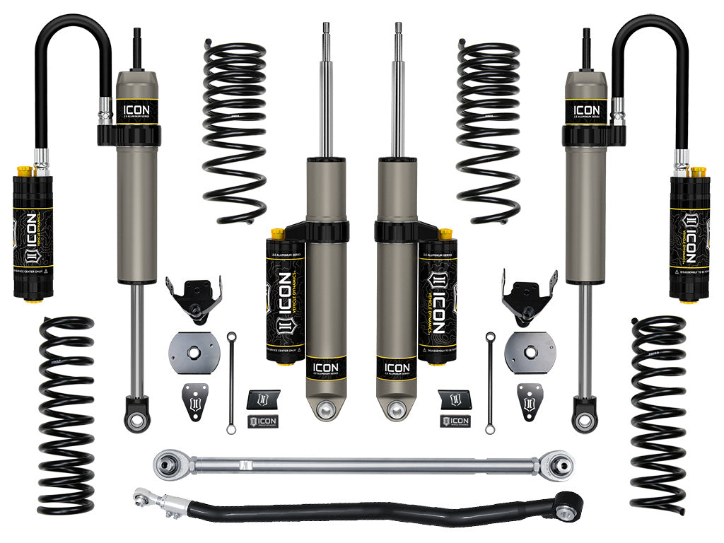 ICON 2014-2026 Ram 2500 4WD, Diesel, Coil Spring Rear, 4.5" Lift, Stage 3 Suspension System, w/ Performance Rear Coil Springs