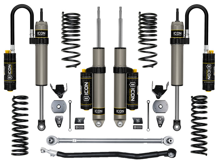 ICON 2014-2026 Ram 2500 4WD, Diesel, Coil Spring Rear, 4.5" Lift, Stage 3 Suspension System, w/ Performance Rear Coil Springs