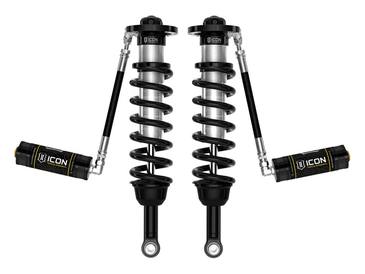ICON 2025-2026 Toyota 4Runner 2WD, 1.25-3" Lift, Front, 2.5 Series Coilover Kit, Remote Reservoir