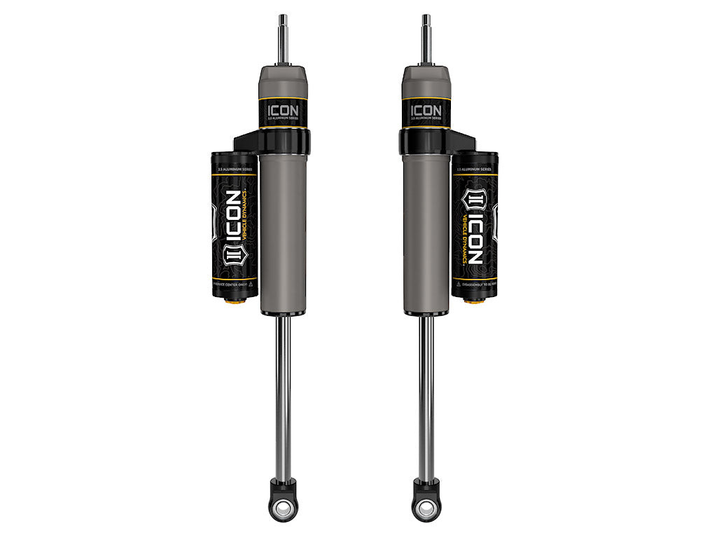ICON 2019-2026 Ram 1500, 0-3” Lift, Rear, V.S. 2.5 Aluminum Series Shock Absorbers, Piggyback Reservoir, Pair