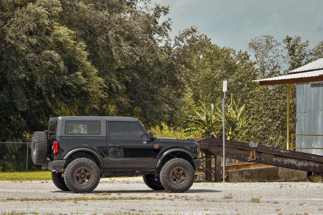 Overland Sector Atlas 17x9 -12 5x114.3/5x127mm 71.5mm Satin Textured Bronze by Overland Sector | KOVA Offroad