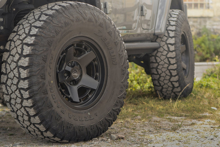 Atlas Satin Black (FLOW-FORMED) by Overland Sector | KOVA Offroad