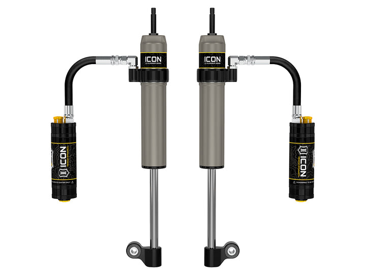 ICON 2005-2023 Toyota Tacoma, Rear, V.S. 2.5 Aluminum Series RXT Shock Absorbers, Remote Reservoir w/ CDCV, Pair