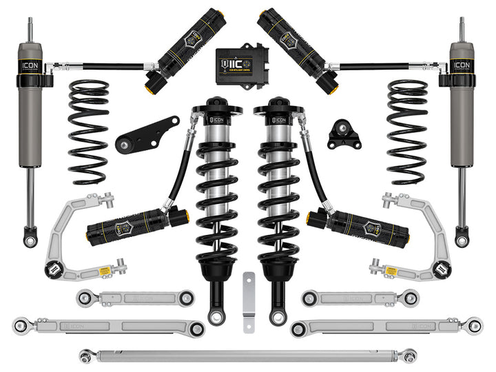ICON 2024-2026 Toyota Land Cruiser 250 Series, 1.25-3" Lift, Stage 12 Suspension System, Billet