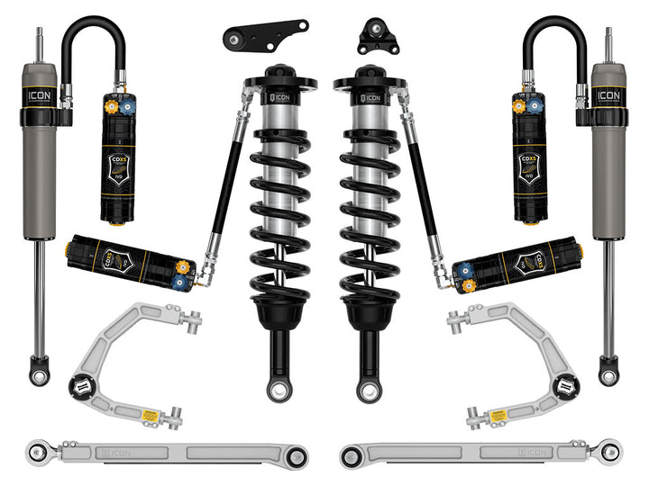 ICON 2024-2026 Toyota Tacoma 1.25-3" Lift, Stage 9 Suspension System, Billet