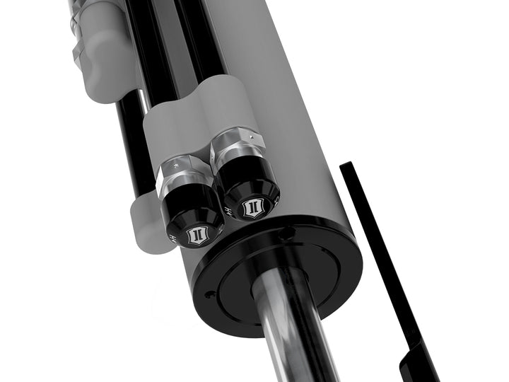 ICON 2021-2026 Ford F-150 Raptor, Driver Rear, V.S. 3.0 Series Zeta Bypass RXT Shock Absorber, Remote Reservoir w/ CDEV