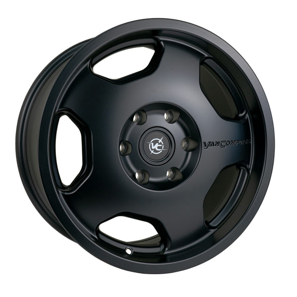 Van Compass Chunk Wheel, Satin Black, 17X8, 30Mm Offset, 6X130 Bc - Sprinter 2500, 07-Up
