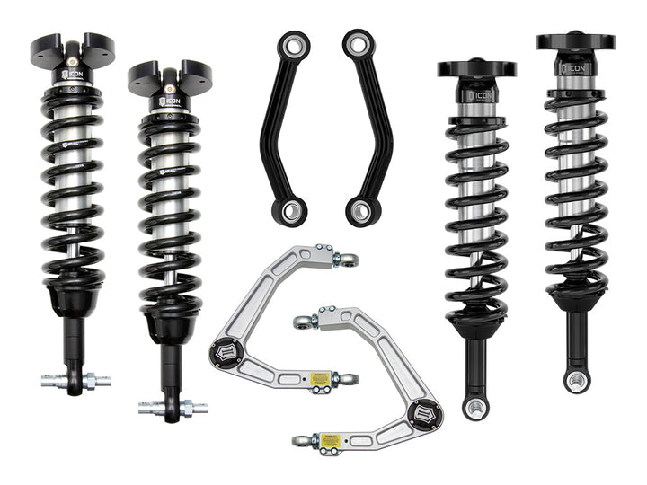 ICON 2021-2026 Chevrolet Tahoe & Suburban/2021-2026 GMC Yukon & Yukon XL, 2.5-3.25" Lift, Stage 2 Suspension System, Billet