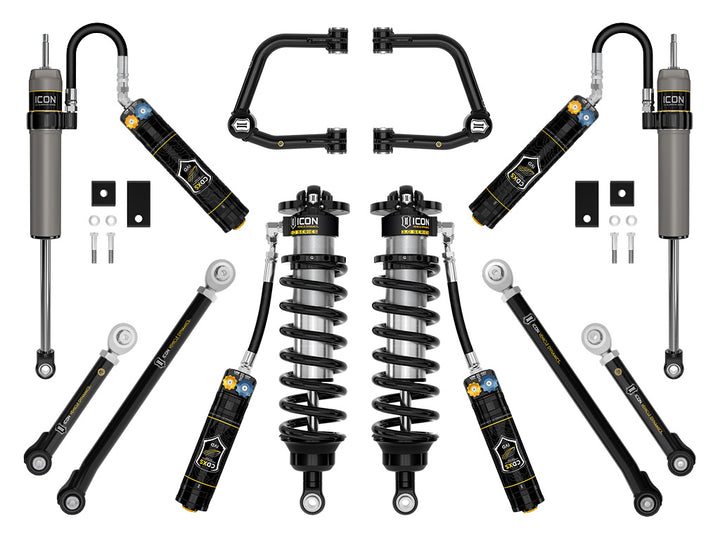 ICON 2022-2026 Toyota Tundra, 2-3.25" Lift, Stage 1, 3.0 Suspension System, Tubular, CDXS