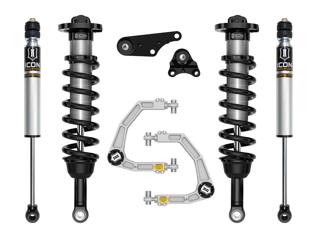 ICON 2024-2026 Toyota Tacoma 1.25-3" Lift, Stage 2 Suspension System, Billet