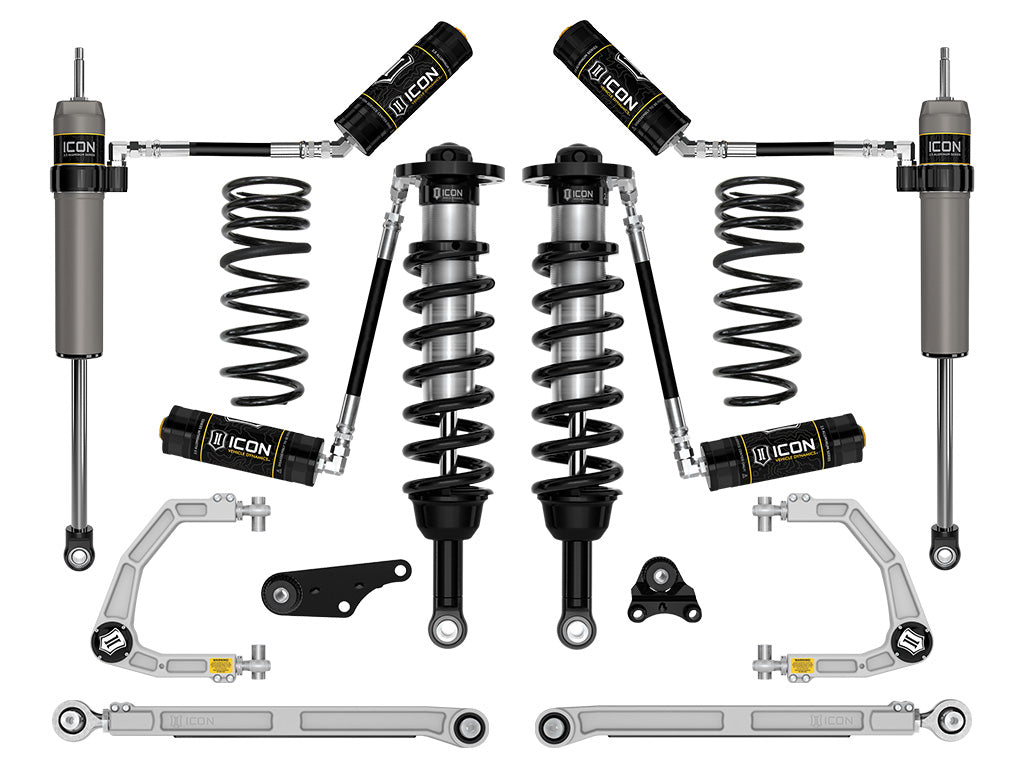 ICON 2024-2026 Toyota Tacoma 1.25-3" Lift, Stage 7 Suspension System, Billet, Triple Rate Rear Springs