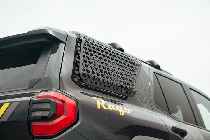 2025+ Toyota 4Runner Exterior Molle Storage Panels for Factory Roof Rails