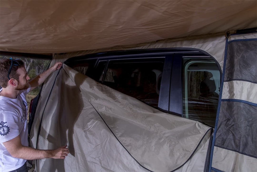 ARB Deluxe Awning Room with Floor - Model 813208A for Improved Camping Comfort and Privacy