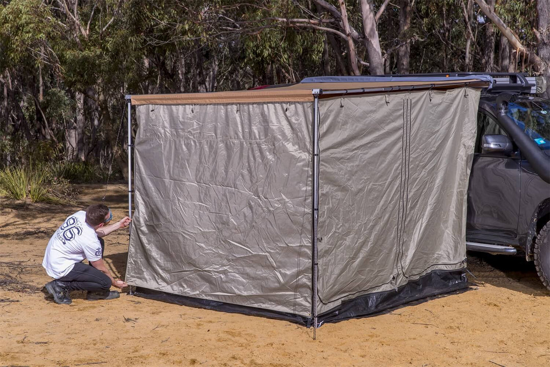 ARB Deluxe Awning Room with Floor - Model 813208A for Improved Camping Comfort and Privacy