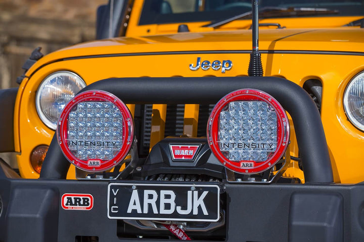 ARB Combination Bumper for Jeep Wrangler 2007-2018 — Steel, Textured Finish, Winch Compatible