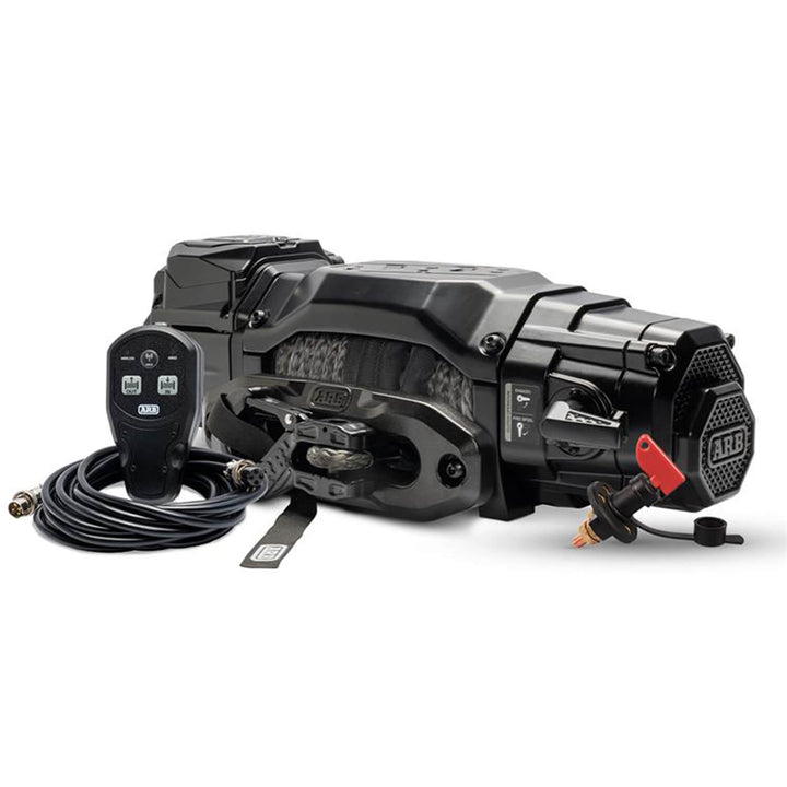 ARB ARW120SA 12,000 lbs Winch with 78.9 ft Synthetic Rope and All-in-One Motor Control