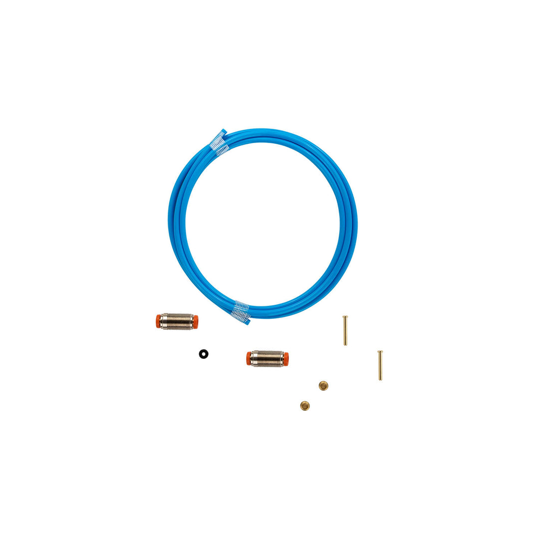 ARB Ask001 Air Line Service Kit - 6 ft Blue Nylon Hose with Emergency Line Coupler and Spare Ferrules