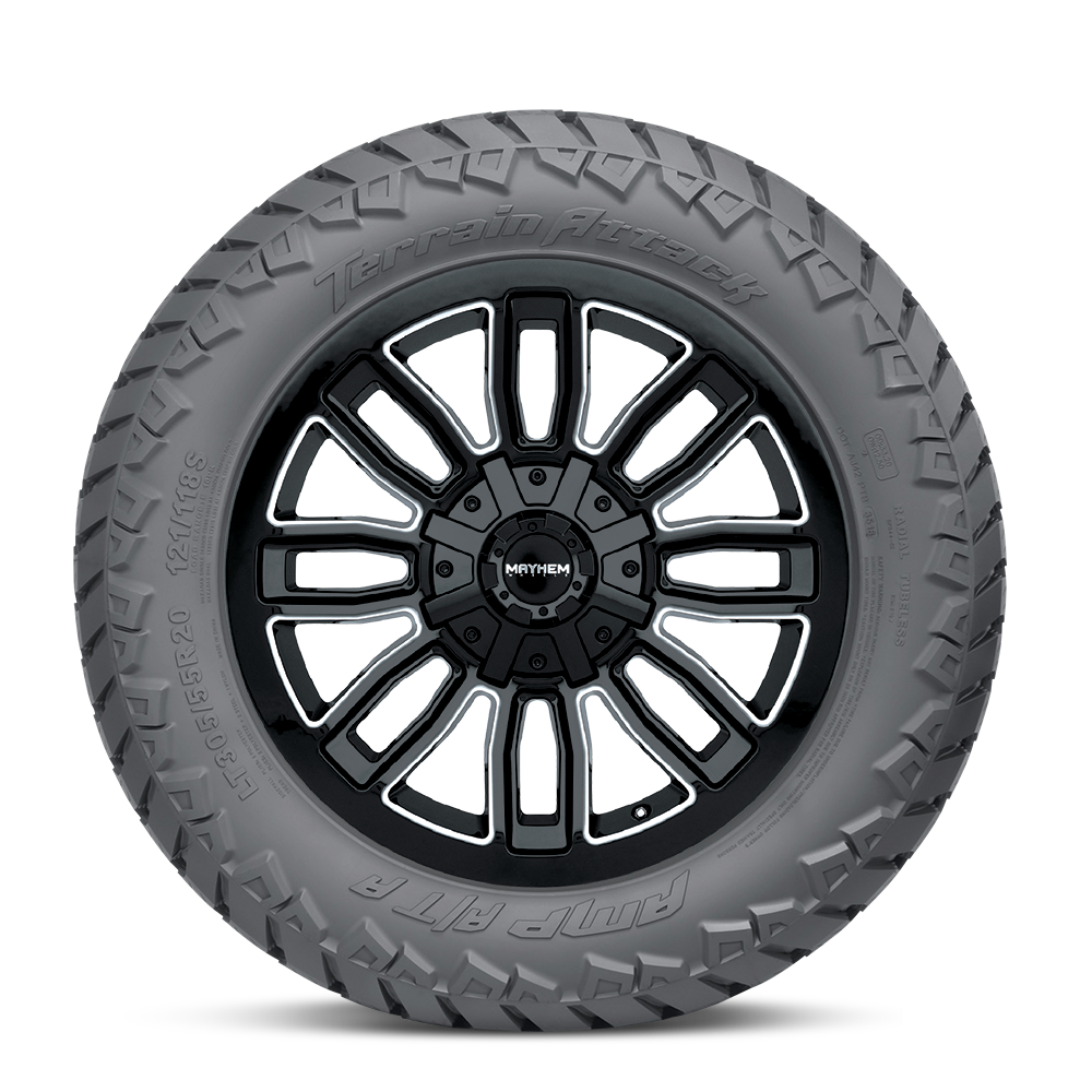Wheel Group TERRAIN ATTACK A/T A 35x12.50R20 Tire for Off-Road and On-Road Performance