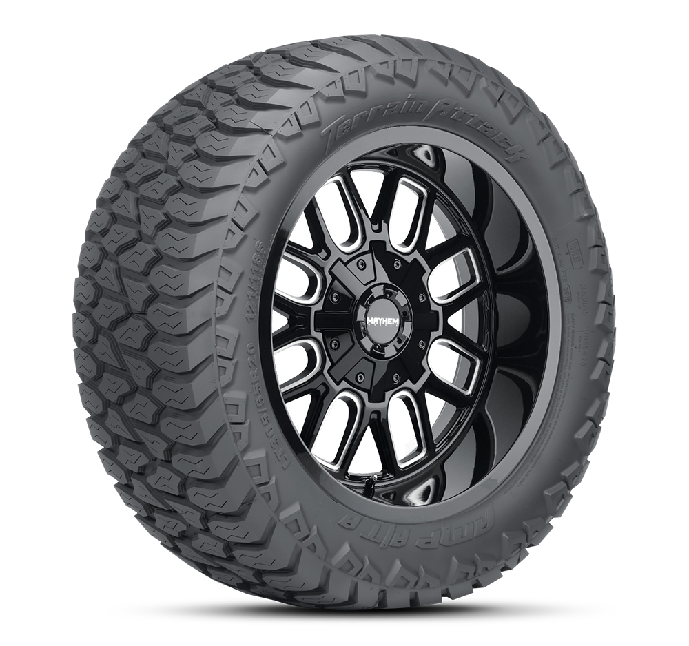 Wheel Group TERRAIN ATTACK A/T A 35x12.50R20 Tire for Off-Road and On-Road Performance
