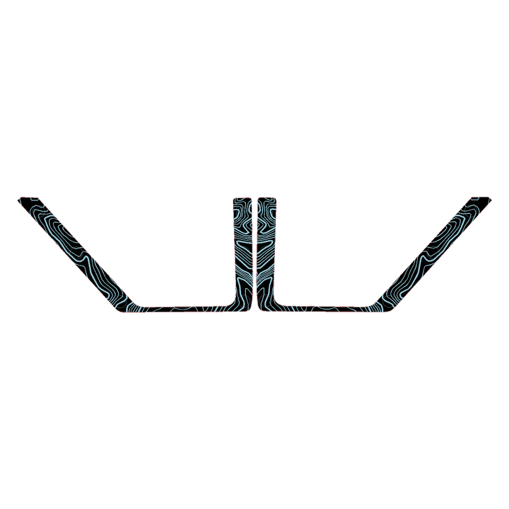Topo Front Door Net Trim Overlay Kit (Printed Series) - 2021+ Bronco