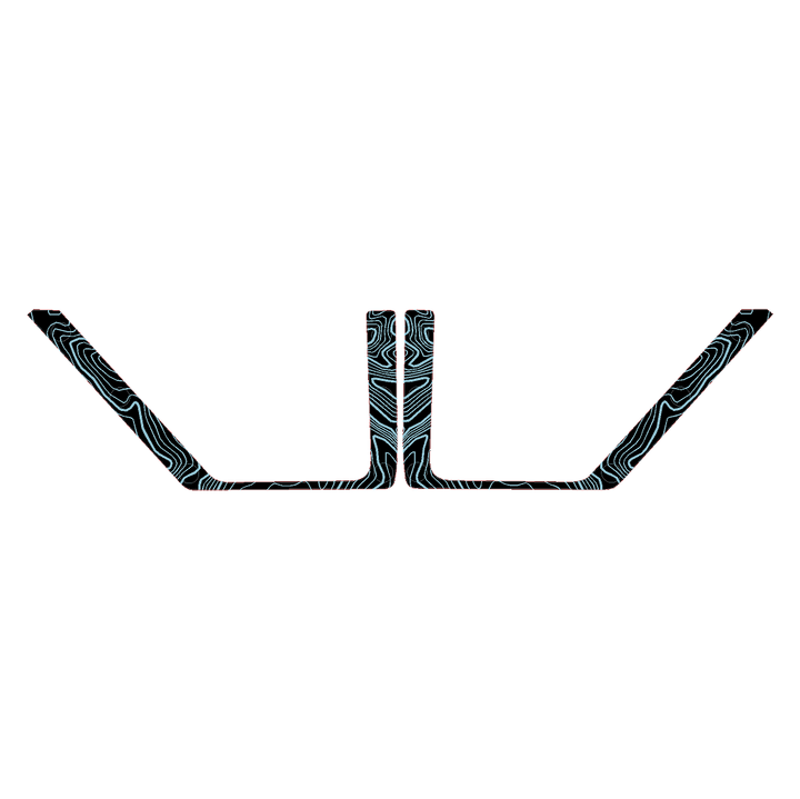 Topo Rear Door Net Trim Overlay Kit (Printed Series) - 2021+ Bronco